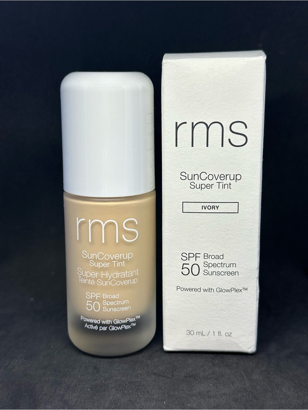 🆕 rms Beauty SunCoverup Super Tint SPF 50 Ivory ✨unused in box✨